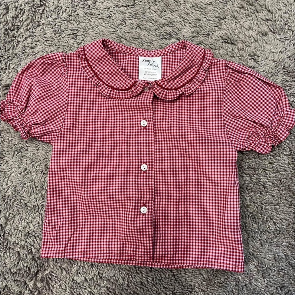 simply smocked toddler shirt
